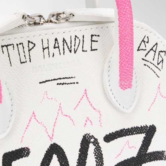 BALENCIAGA Top Handle Ville XXS Graffiti - Picture 3 of 8